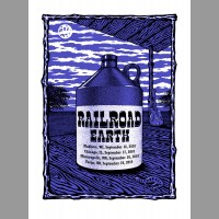Railroad Earth: Midwest Tour Poster, 2010 Ripley